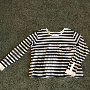 Striped Avec Les Filles Top